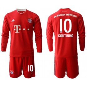 FC Bayern München Philippe Coutinho Correia 10 Kind Thuistenue 2020-21 L/S